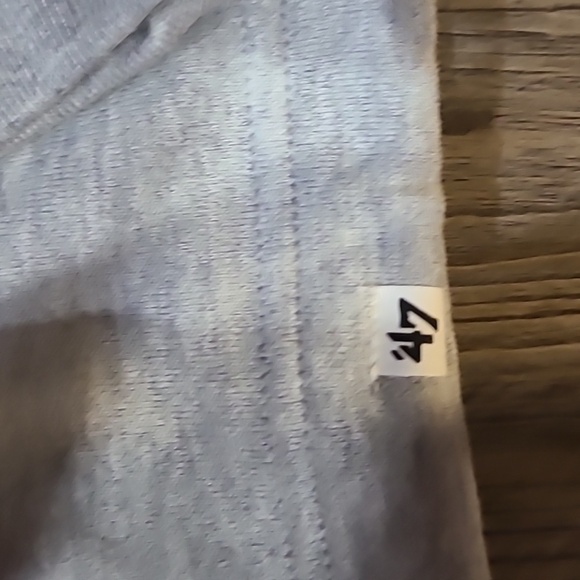 47 Brand Texas Longhorns Gray Cropped Hoodie Size XL - Picture 5 of 6